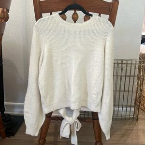 American Eagle open back sweater